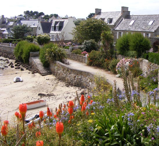 promenade le long de la côte