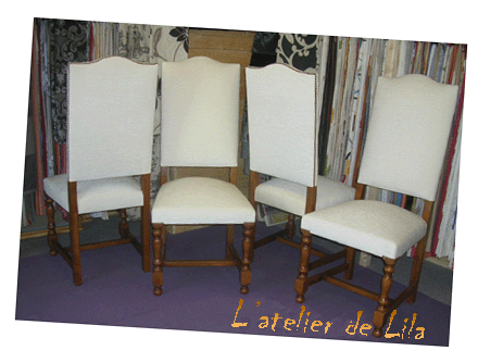 chaises louis XIII
