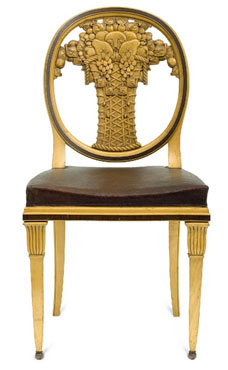 Chaise  de Paul Follot  1912.